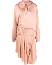 DIESEL - D-Abanazip Asymmetric Jumper Dress - Lyst