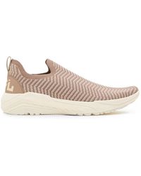 Athletic Propulsion Labs - Techloom Traveler Chevron-Knit Slip-On Sneakers - Lyst