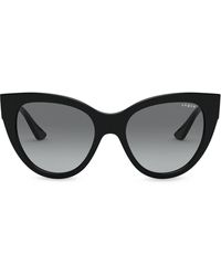 Vogue Eyewear - Lunettes de soleil à monture papillon oversize - Lyst