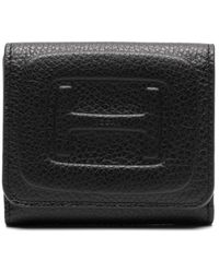 Hogan - Logo-embossed Leather Tri-fold Wallet - Lyst