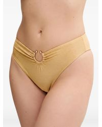 Guess - Ring-Detail Bikini Bottoms - Lyst