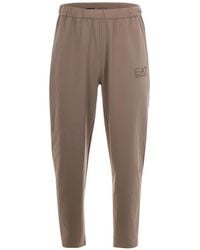 EA7 - Trainingsbroek Met Logo-Detail - Lyst