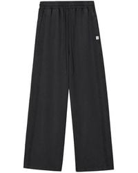 Mini Cream - Drawstring-Waist Wide-Leg Trousers - Lyst