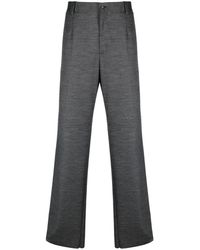 Dolce & Gabbana - Pleat-detail Straight-leg Trousers - Lyst
