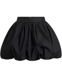 Patou - Bubble-Hem Mini Skirt - Lyst