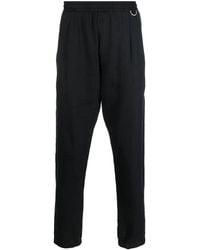 Low Brand - Straight-Leg Linen Trousers - Lyst