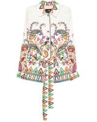 Etro - Chaqueta Con Motivo De Cachemira - Lyst
