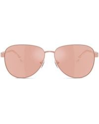 Michael Kors - Round-Frame Sunglasses - Lyst