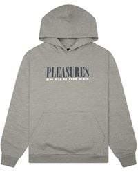 Pleasures - Logo-Print Pouch-Pocket Hoodie - Lyst