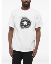 Converse - Chuck Taylor Logo-Print T-Shirt - Lyst