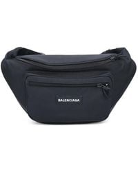 Balenciaga - Explorer Logo-Patch Belt Bag - Lyst