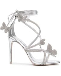 Sophia Webster - Vanessa 100mm Leather Sandals - Lyst