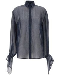 Etro - Paisley-Print Ruffled Shirt - Lyst