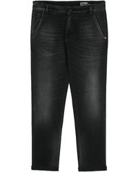 PT Torino - Low-rise Tapered-leg Jeans - Lyst