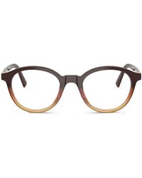 Miu Miu - Round-Frame Glasses - Lyst
