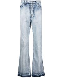 Toga Virilis - Gerade Jeans mit Acid-Wash-Effekt - Lyst