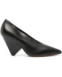 Isabel Marant - Pointed-toe Leather Pumps - Lyst
