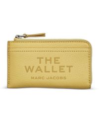 Marc Jacobs - The Leather Portemonnaie mit Reißverschluss - Lyst