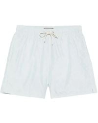 Canali - Drawstring Swim Shorts - Lyst