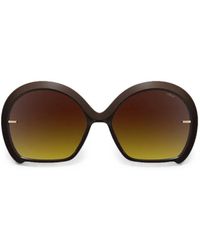 Silhouette - Dora One Round-Frame Sunglasses - Lyst