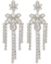 Rabanne - Chandelier Crystal-embellished Earrings - Lyst