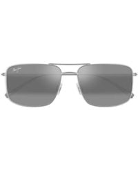 Maui Jim - Aeko Rectangle-Frame Sunglasses - Lyst