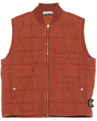 Stone Island - Giubbotto Senza Maniche - Lyst
