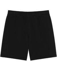 Givenchy - Bermudas Aus Fleece Mit Paris-Ripsband - Lyst