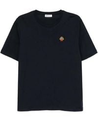 Bally - T-Shirt À Logo Brodé - Lyst