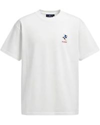 ALBERTO BRESCI - Logo-Detail Crew-Neck T-Shirt - Lyst