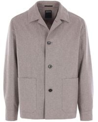 ZEGNA - Jack Met Opgestikte Zak En Knoopsluiting - Lyst