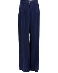 Silvia Tcherassi - Opal Pleated Trousers - Lyst