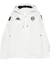 Kappa - Chaqueta con capucha y logo - Lyst