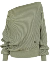 Balmain - Draped Asymmetrical Sweater - Lyst