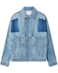 Stella McCartney - Panelled Cotton Jacket - Lyst
