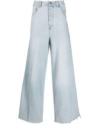 Gucci - Pressed-crease Wide-leg Jeans - Lyst