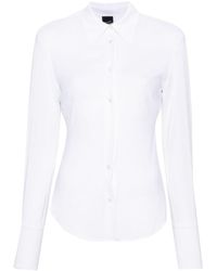 Pinko - Fitted Long-sleeve Shirt - Lyst