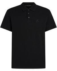 Karl Lagerfeld - Polo Con Applicazione Kameo - Lyst