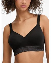 Calvin Klein - Logo-Underband Bra - Lyst