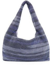 Kara - Crystal-embellished Tote Bag - Lyst