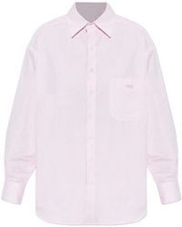 Paramidonna - Chemise Vanessa Rayée À Poche De Poitrine - Lyst