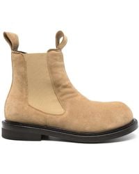 Moschino - Suede Chelsea Boots - Lyst