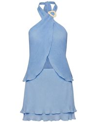 Baobab - Lira Pleated Layered Mini Skirt - Lyst