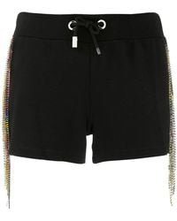 Philipp Plein - Logo Drawstring Shorts - Lyst