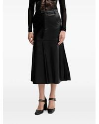 Bardot - A-Line Midi Skirt - Lyst
