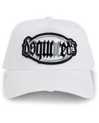 DSquared² - Gorra con parche del logo - Lyst