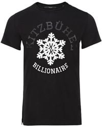Billionaire - Kitzbühel Snowflake-Print T-Shirt - Lyst