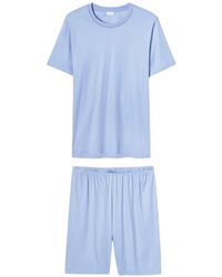Zimmerli of Switzerland - Short-Sleeve Pajamas - Lyst
