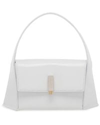 Ferragamo - Small Geometric Leather Shoulder Bag - Lyst