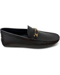Tod's - City Gommino Chain-Detail Loafers - Lyst